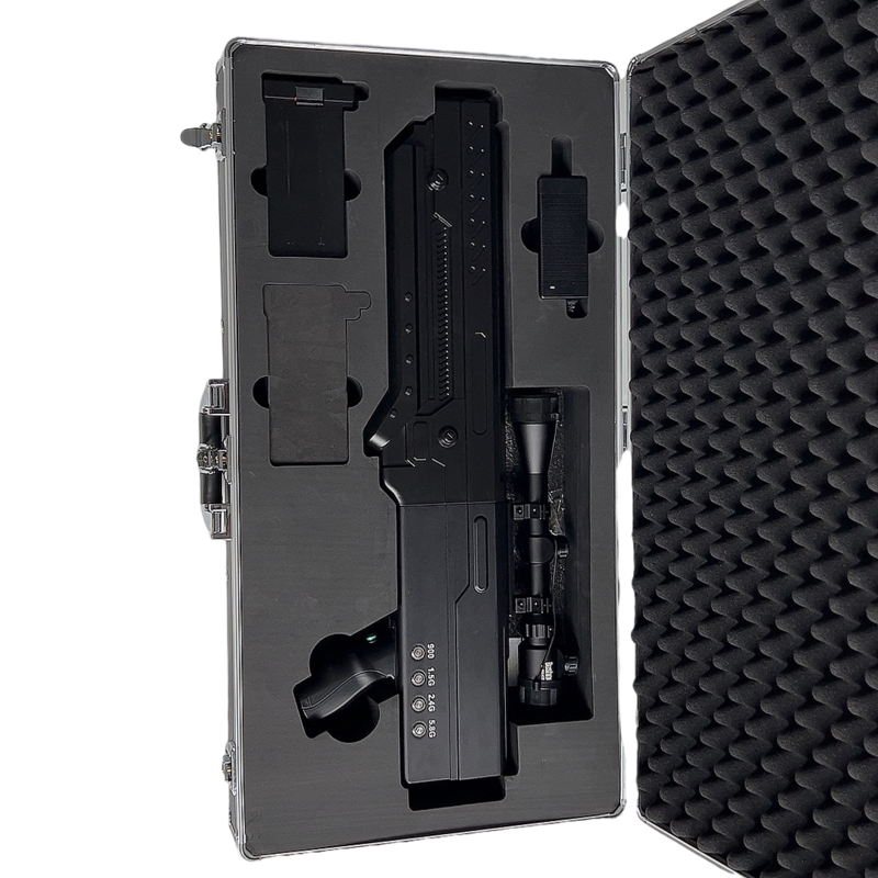  乌达手持便携式枪型低空防御反制四通道B型